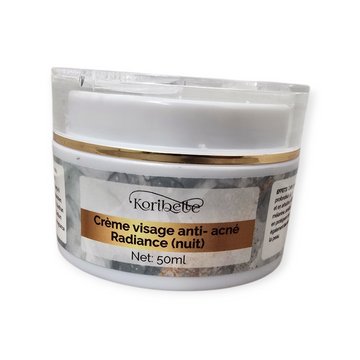 Crème visage de nuit radiance Anti- acné