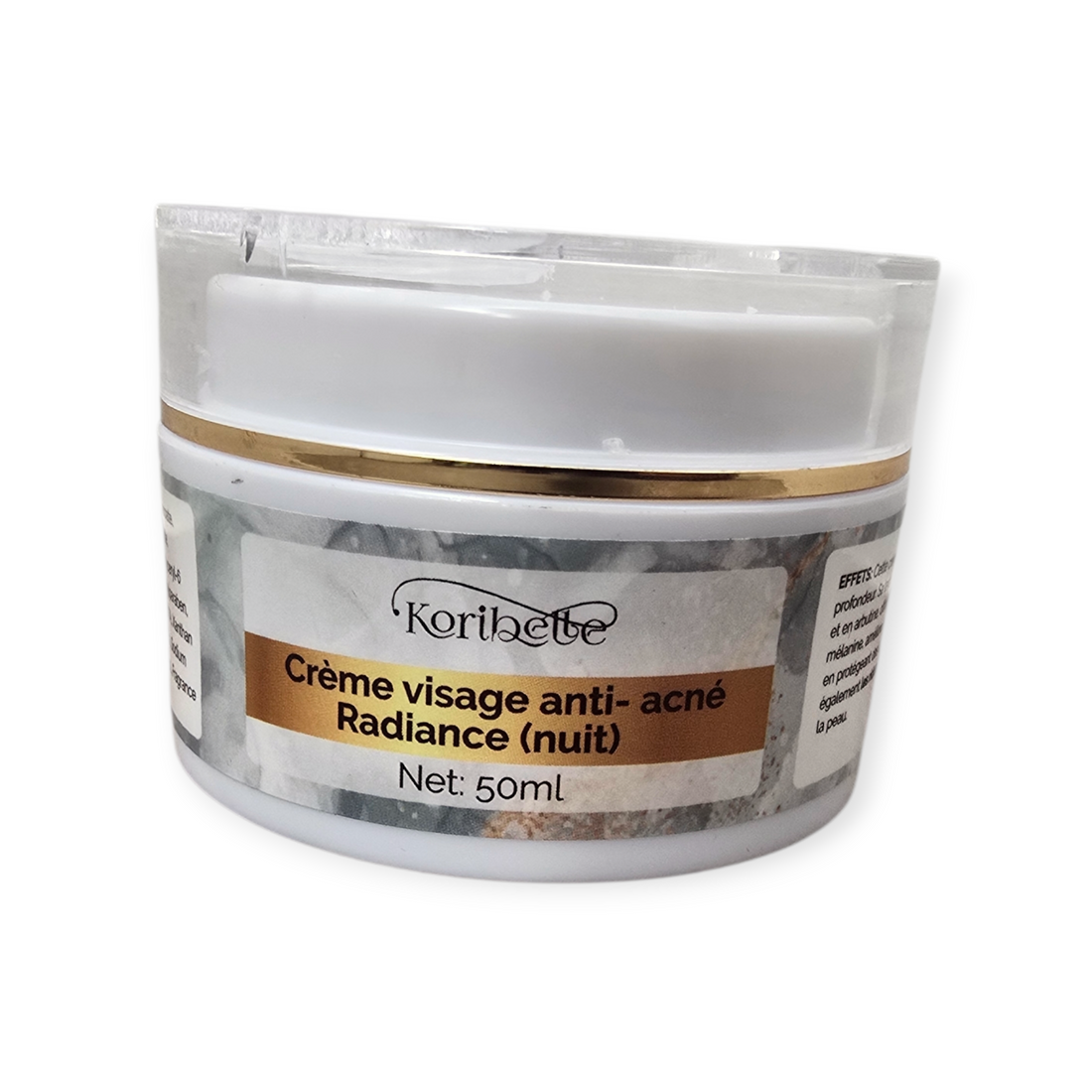 Crème visage de nuit radiance Anti- acné