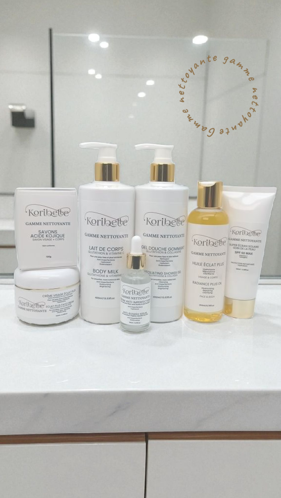 Gamme nettoyante clarifiante