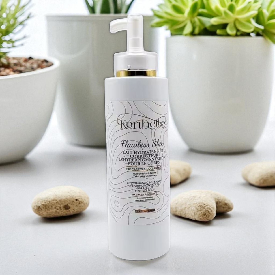 Lait de corps super hydratant et unifiant